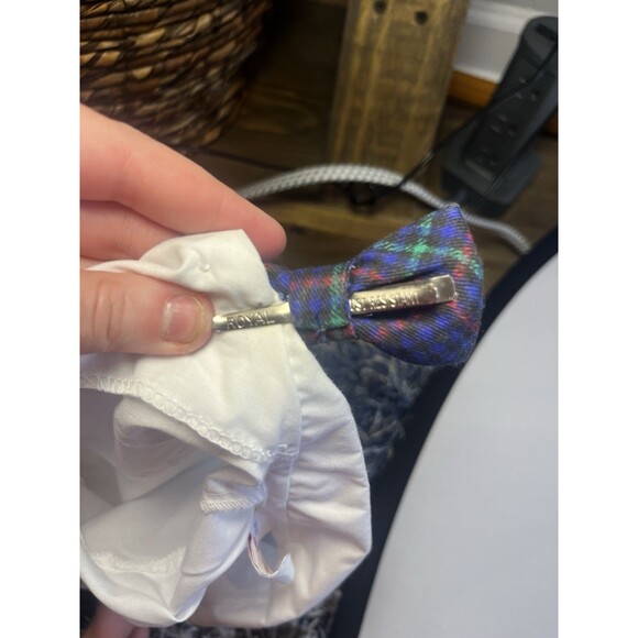 Vintage Great Guy Infant Nutcracker Embroidered Plaid Suspender Outfit USA 18M - Picture 5 of 14